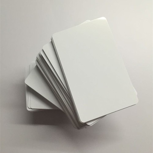 13,56 MHZ tipo Ntag203 2 Chip Inkjet Printable NFC cartões de PVCCartão de jato de tinta RFID de 13,56 MHZ