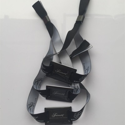 PVC+Epoxy Topaz 512 Chip NFC Fabric Wristband