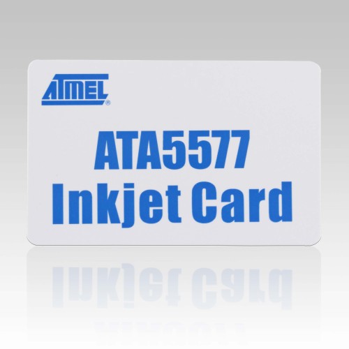 125 KHZ R/W T5577 Inkjet Imprimible RFID tarjetasTarjetas de 125KHZ RFID de inyección de tinta