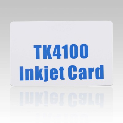 125KHZ TK4100 RFID Inkjet karet