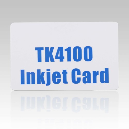 125KHZ TK4100 RFID Inkjet kartice125KHZ INKJET RFID kartic