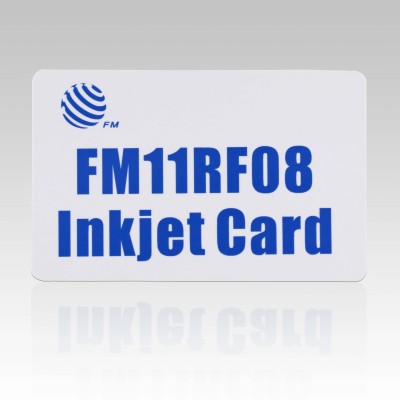 13,56 MHZ MF 1K compatível Fudan Chip RFID cartões de jato de tinta