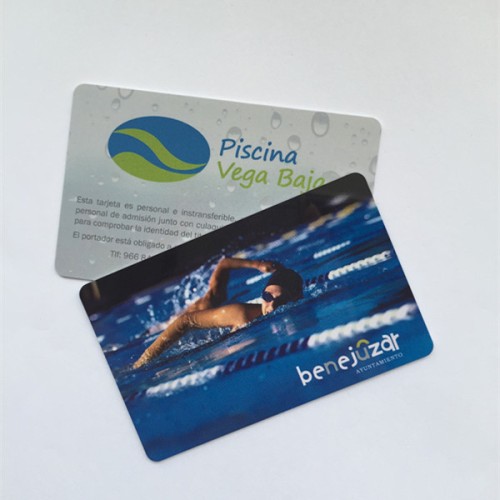 Cartões de ultraleves Chip NFC 13,56 MHZPrintable cartão NFC