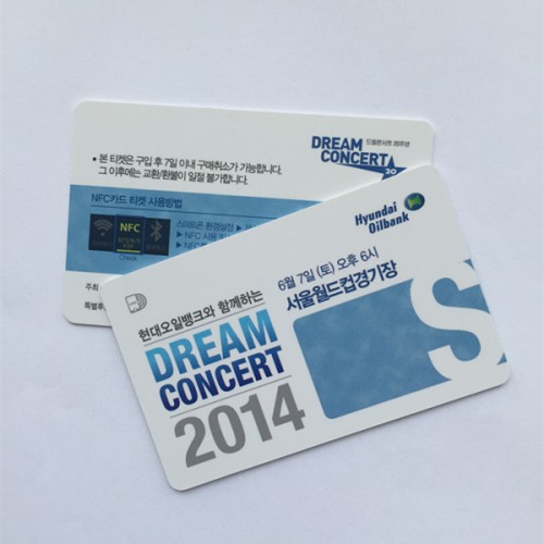 Ntag203/213/215/216 NFC Mobile Phone Payment Smart CardsPrintable NFC Card