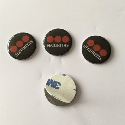 Dia25MM Epoxy Ntag213 NFC Disc Tag sur métal