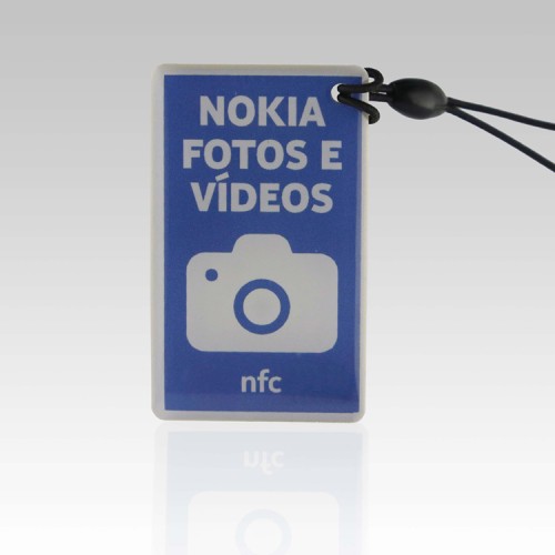 40x25mm тип 2 888 байт Ntag216 NFC епоксидни етикетNFC епоксидни етикет
