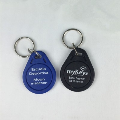 13,56 MHZ uporabljajte EV1 2K ABS NFC Keyfob