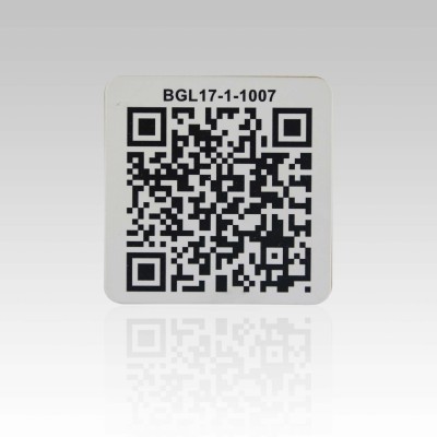 50x50mm-es Ultralight Chip QRCODE NFC matrica