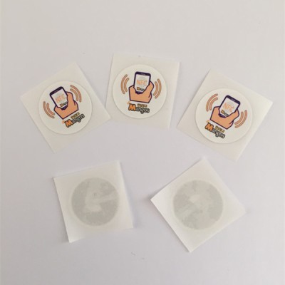 Circle 20mm Type 2 Mini Ntag213 NFC Sticker 