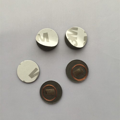 ISO15693 Icode Sli 18mm anti-Metal RFID etiqueta del discoEn Metal etiqueta NFC