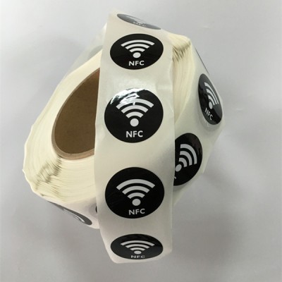 Tyyppi 2 504 tavu Ntag215 NFC Mobile tarra tulostettava