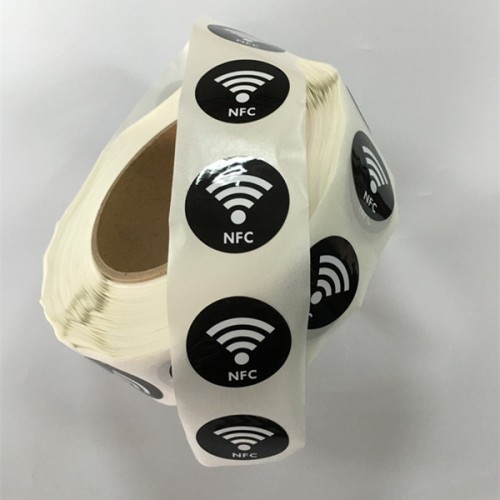 Tyyppi 2 504 tavu Ntag215 NFC Mobile tarra tulostettavaPehmeä NFC tarra