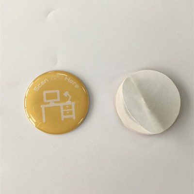 防水エポキシ Ntag215 NFC ステッカー ロゴ