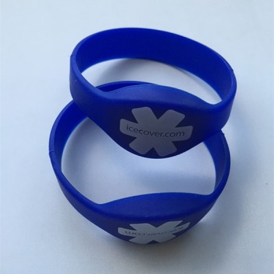 Type 1 Topaz512 Chip  NFC Wristband With Logo 
