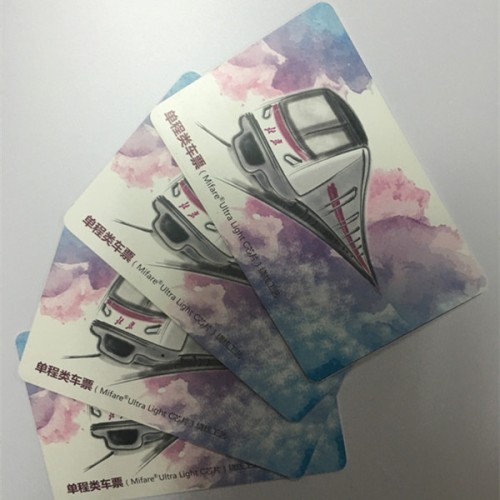 13.56MHZ 512-bit EEPROM SRT512 RFID Transport CardsRFID Card