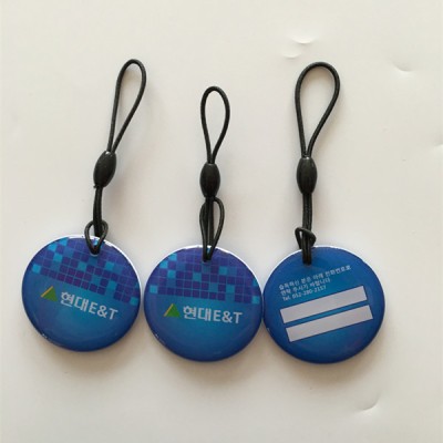 Dia30mm 125KHZ TK4100 cip RFID Hang epoxidice tag-ul