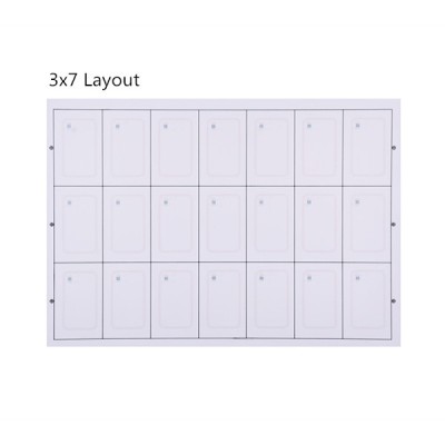 3 x 7 Layout MF Ultralight puce RFID Card Inlay